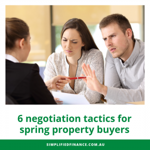 6 negotiation tactics for spring property buyers