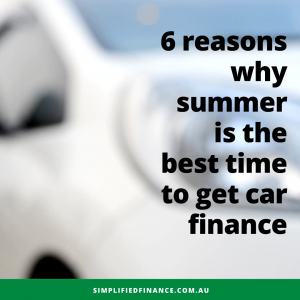 6 reasons why summer is the best time to get car finance