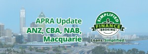 APRA update - ANZ, CBA, NAB, Macquarie