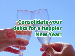 Consolidate your debts for a happier New Year!