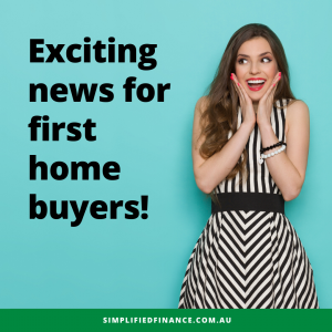 Exciting news for first home buyers!