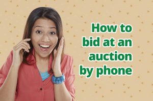 How to bid at an auction by phone