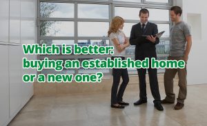 Which is better: buying an established home or a new one?