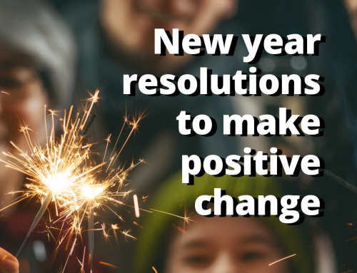 New year resolutions to make positive change